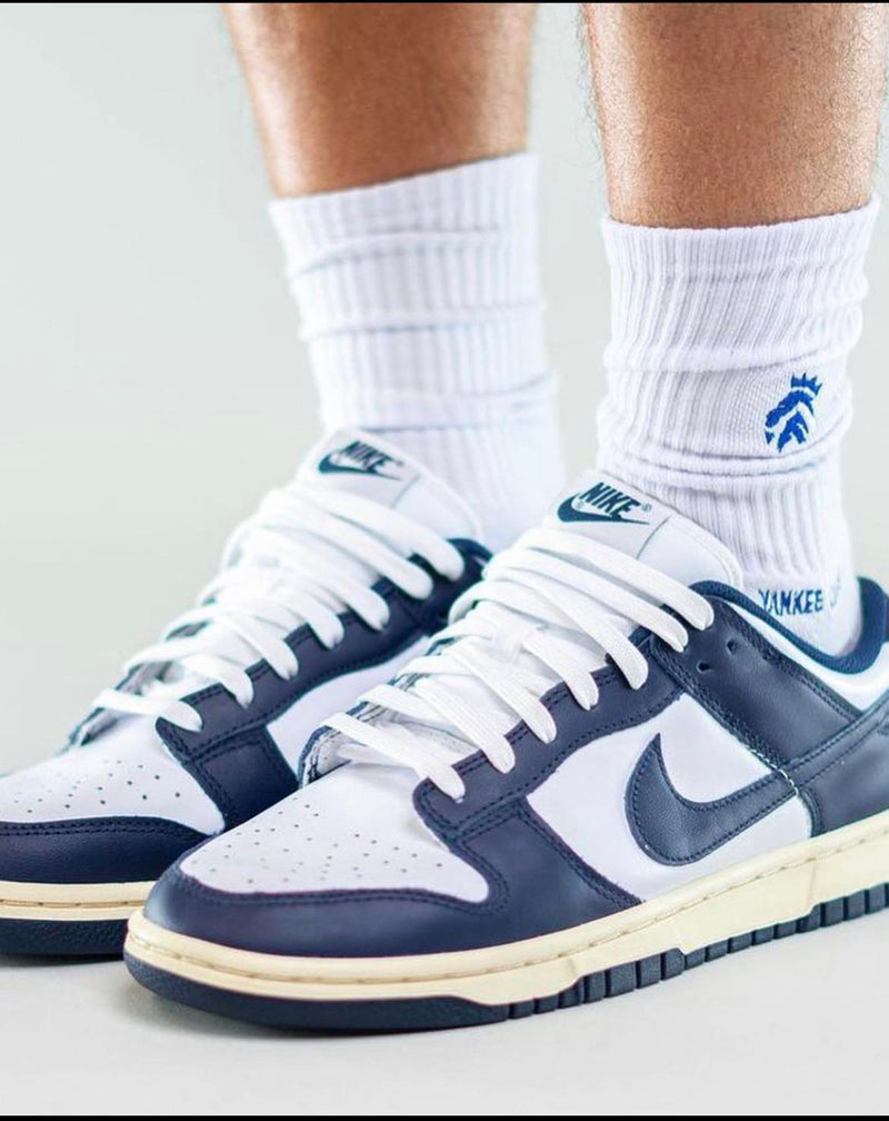 nike dunk low valerian blue on feet