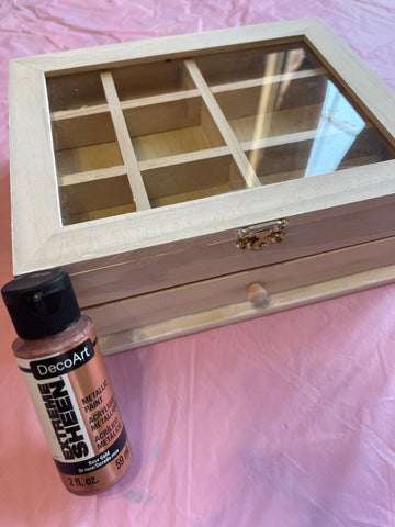 Paint for diy jewelry box