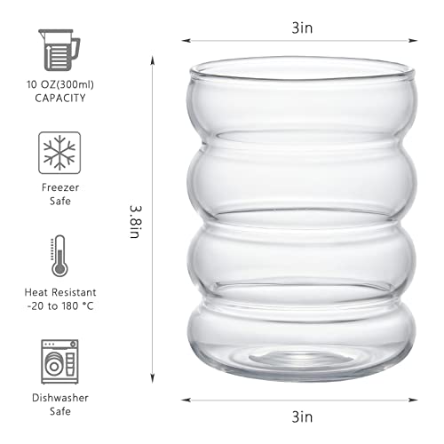 Dragon Glassware Martini Cocktail Glass Clear Hourglass Double