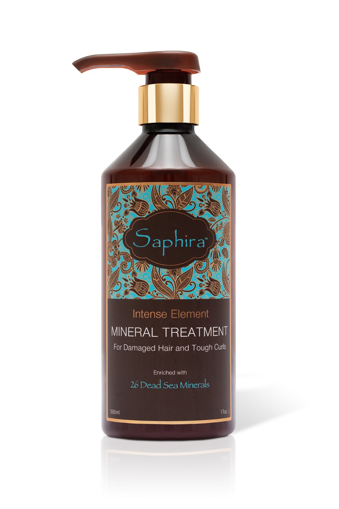 Saphira Intense Element Mineral Treatment for Damaged Hair and Tough Curls - smoothing treatment