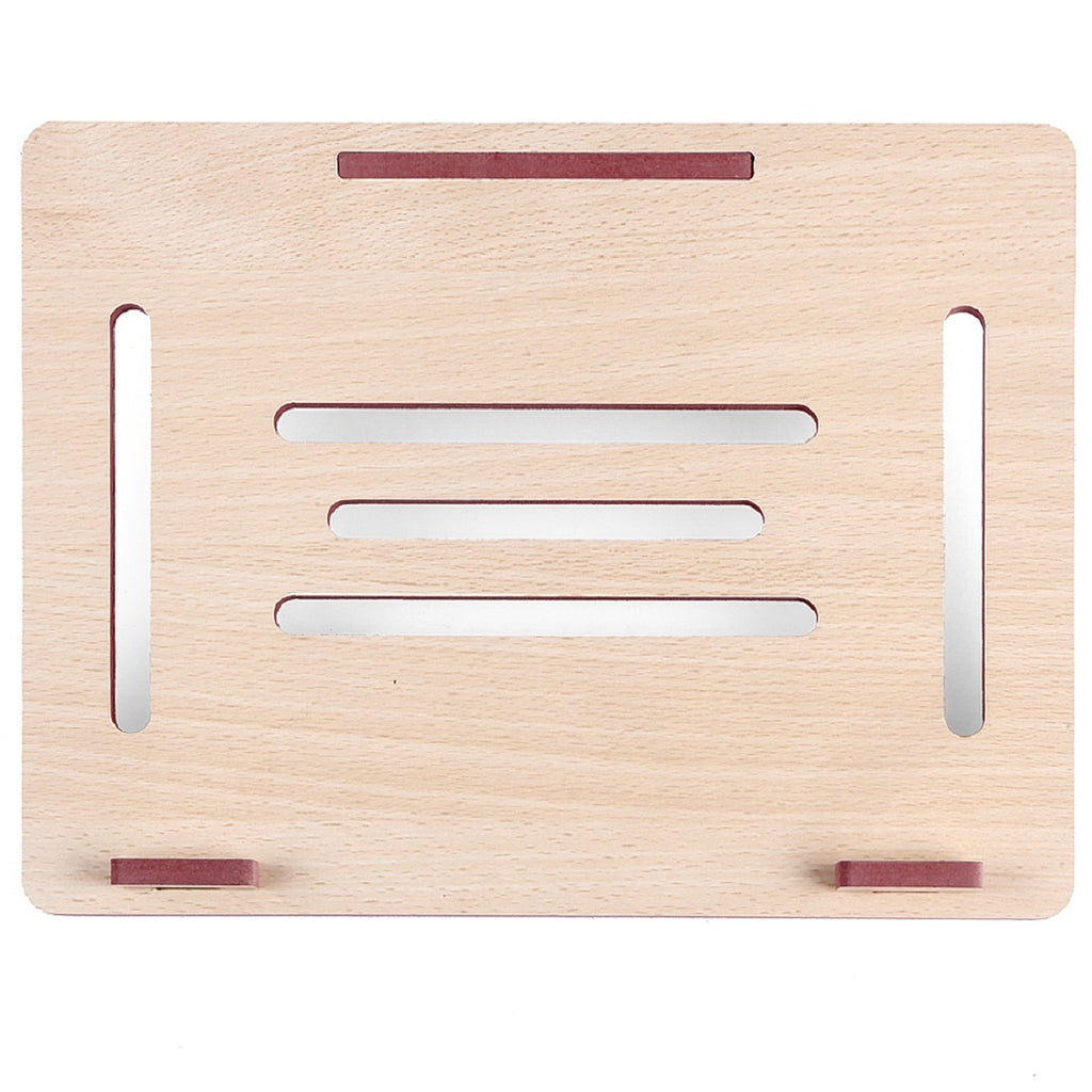 Shopjunglee  Wooden Handmade Personalized Rosewood, Wood Mac-Book, Base Holder Laptop Stand, Standard 4819