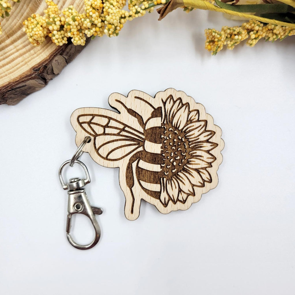 Keychain Butterfly Bee Accessories Handmade