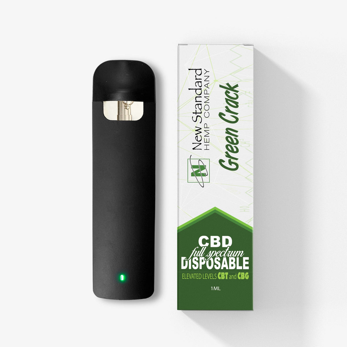 Green Crack THC Vape Pen Kit or Refill Cartridge (Hybrid)