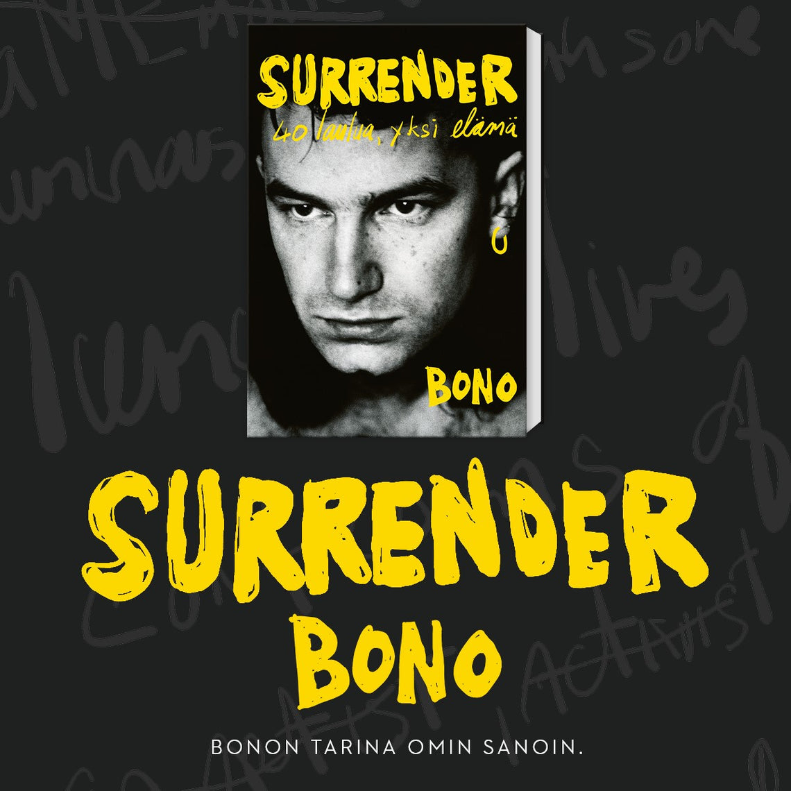 Bono Surrender kirja