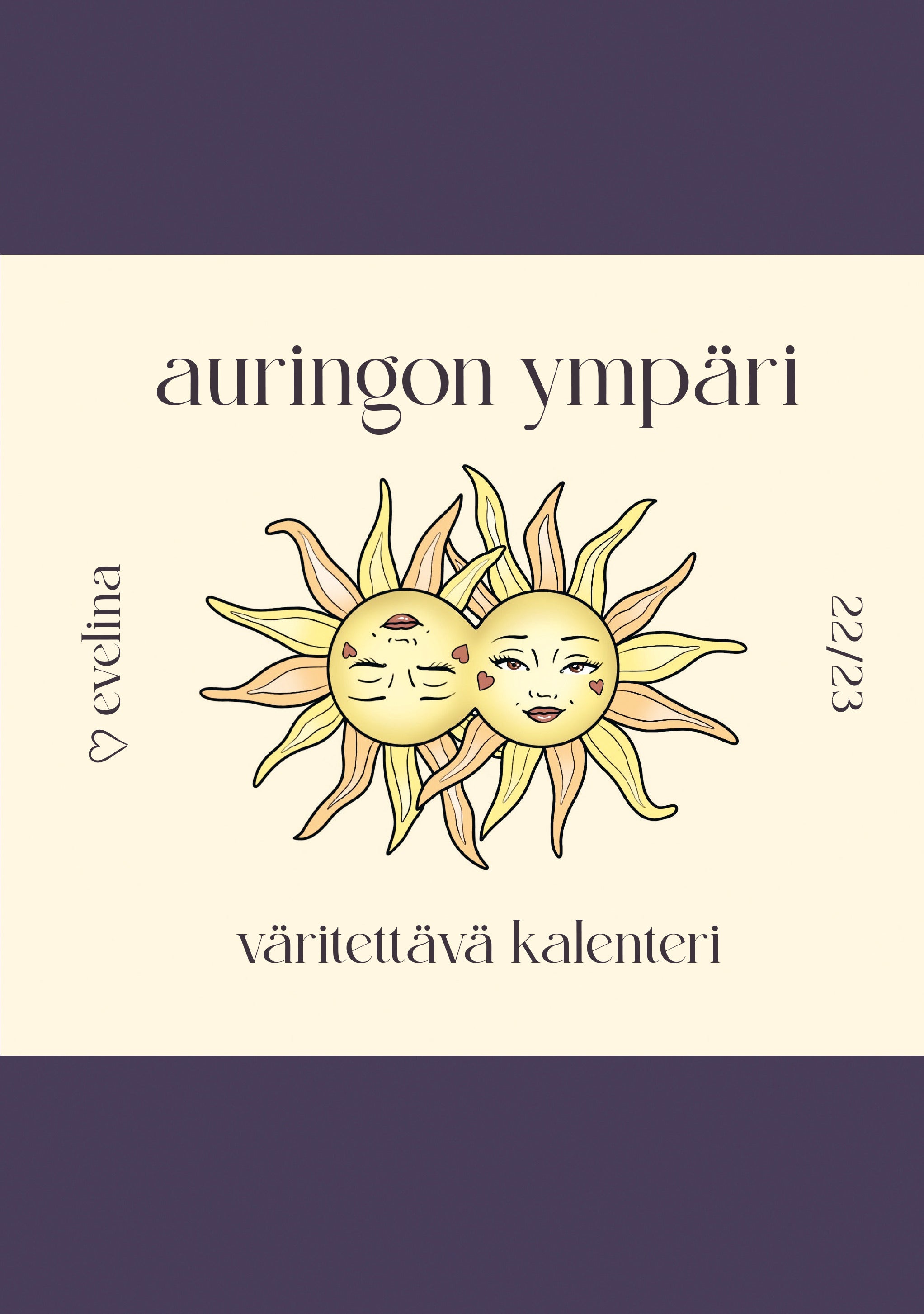 Auringon ympäri 2022-2023 – Evelina – Kirja-verkkokauppa