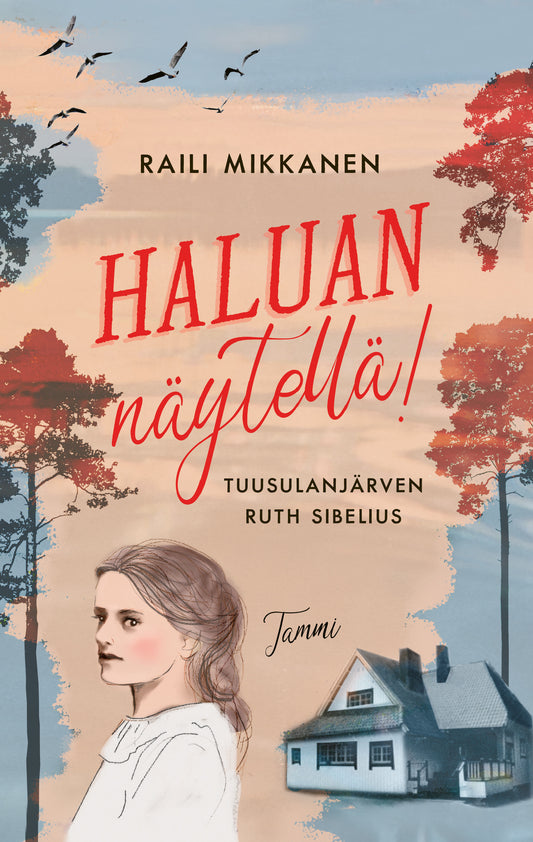 Haluan näytellä! Tuusulanjärven Ruth Sibelius – Raili Mikkanen –  Kirja-verkkokauppa