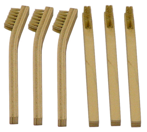 Made in USA - Cleaning & Finishing Brush, Brass - 09301979 - MSC Industrial  Supply