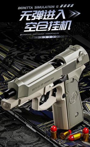 Beretta M92F Blowback Pistol with Shell Ejecting_2