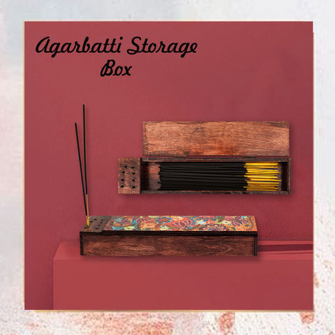 Craft hues Agarbatti Storage Box