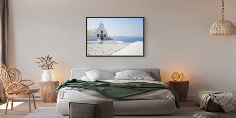 Everything is White metal print by Brad Scott