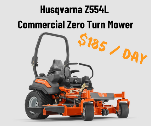 HUSQVARNA Z554L ZERO TURN MOWER