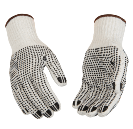 Kinco String Knit Gloves with PVC Dots 1777 – Sacandaga Outdoor Equipment