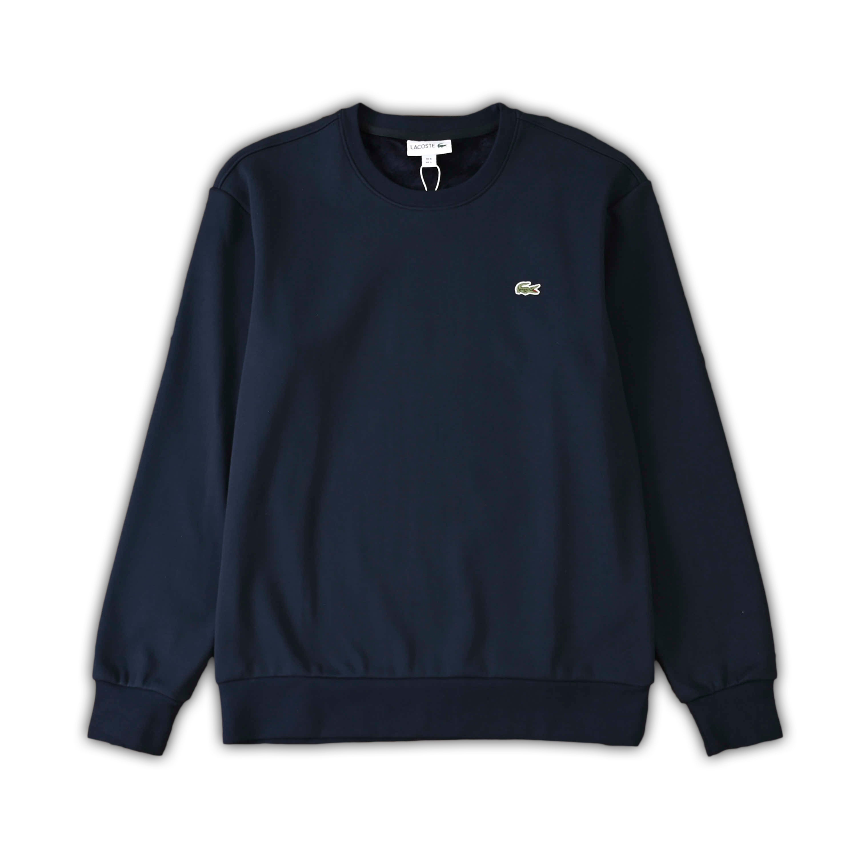 LACOSTE CREWNECK NAVY - Drip Store