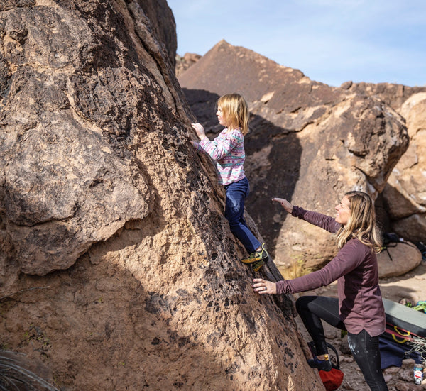 Bouldering is great for kids!