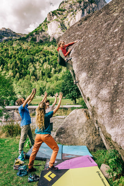 You'll need a spotter for bouldering in Truckee-Tahoe.