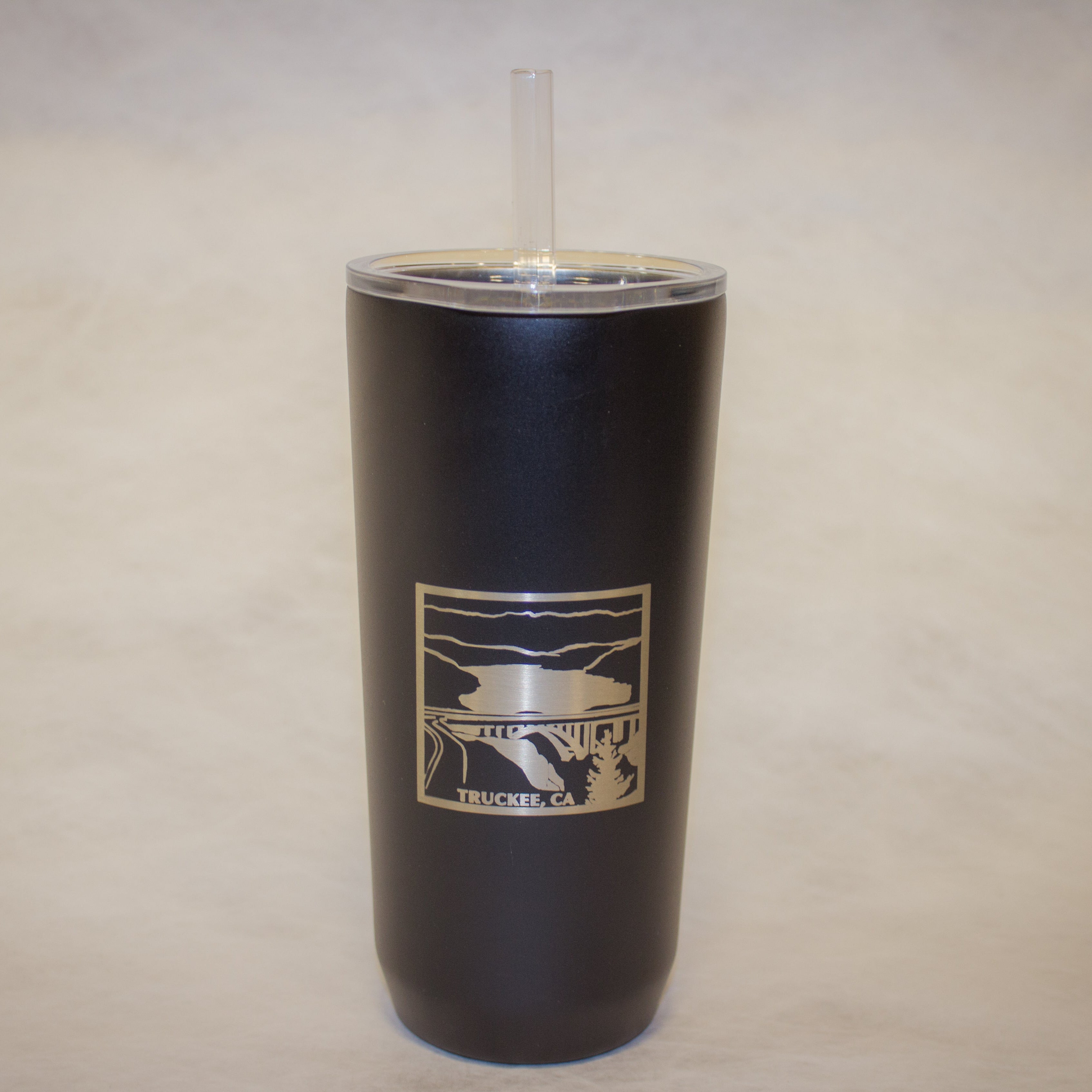 Straw Tumbler SST Vacuum Insulated 20oz