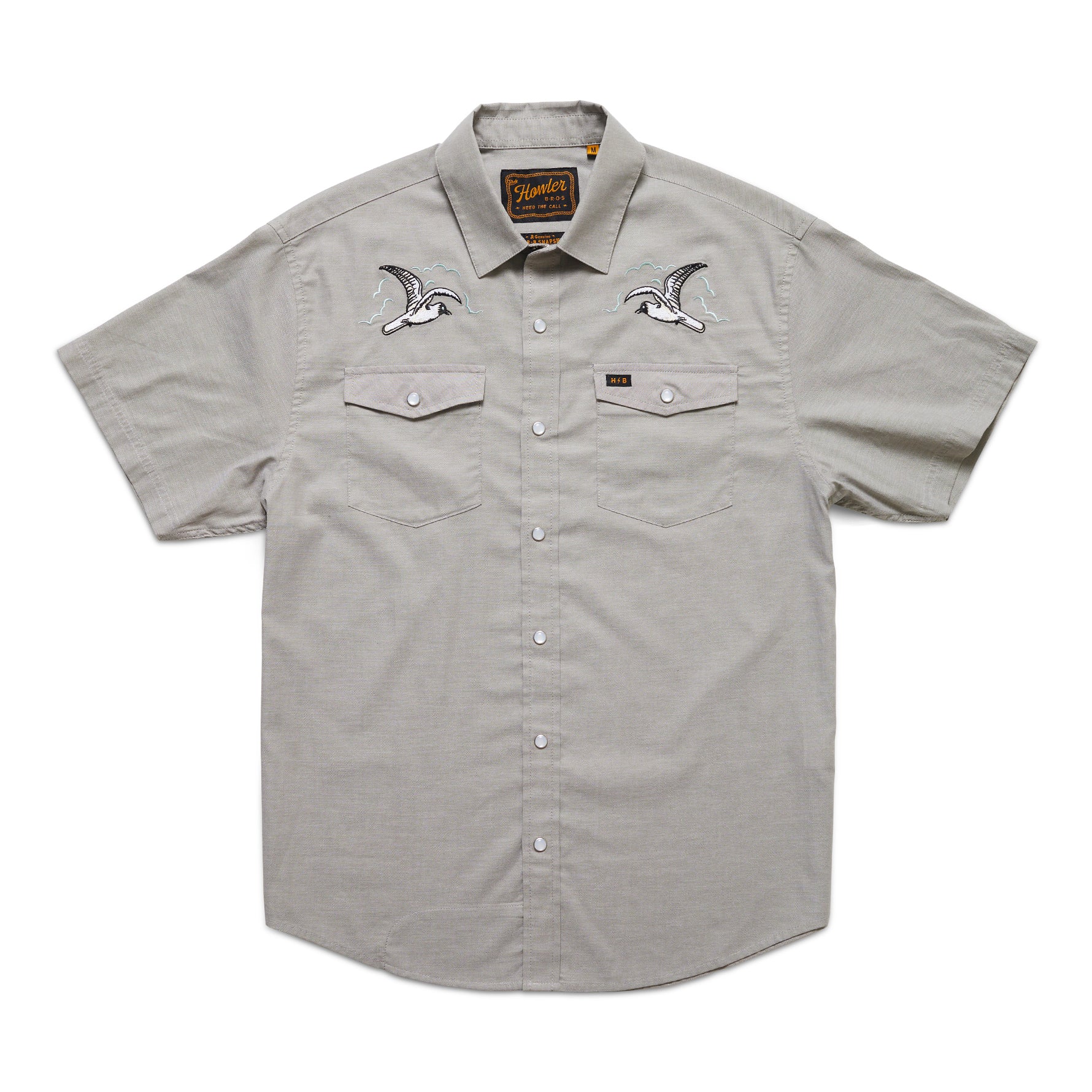 H Bar B Snapshirt - M`S