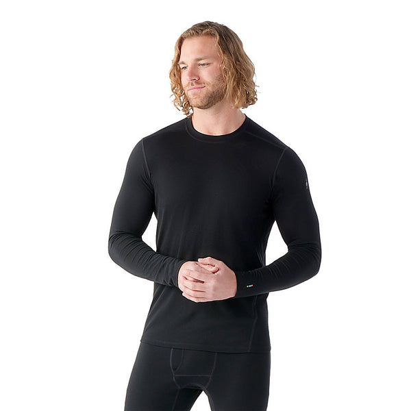 man in smartwool all season baselayer