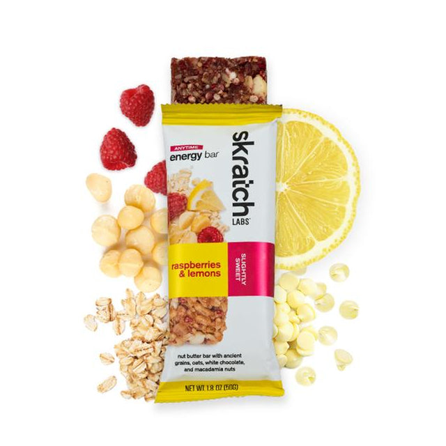 Anytime Energy Bar, Raspberries & Lemons