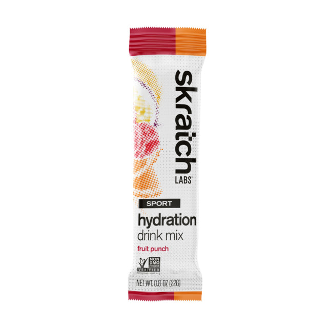 Sport Hydration Drink Mix, Fruit Punch, Single Serving