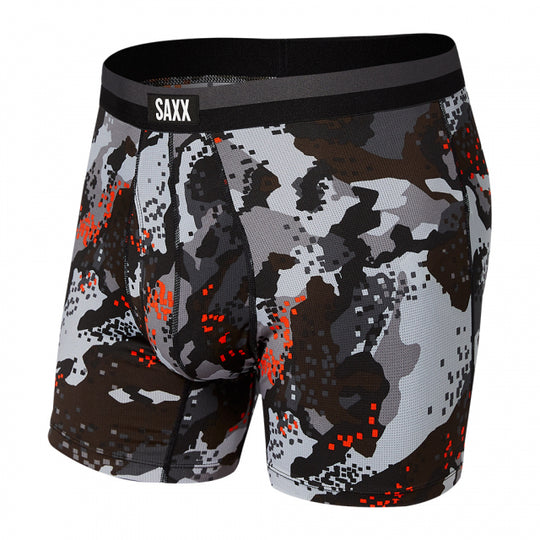 Kinetic L-C Mesh Boxer Brief - Black