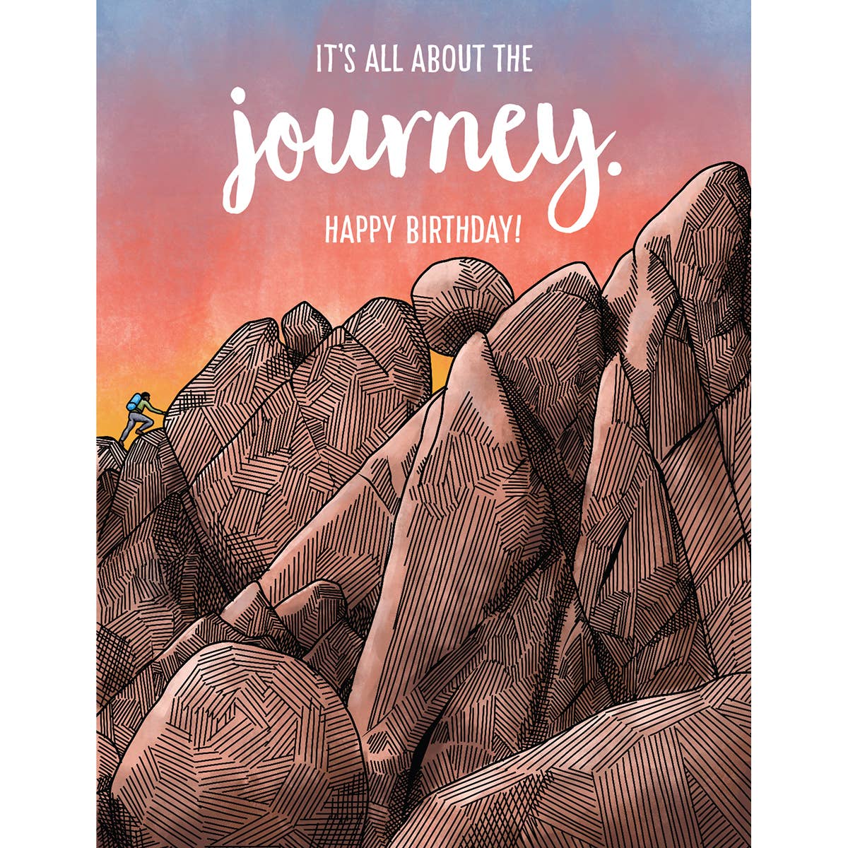 Journey Birthday Card