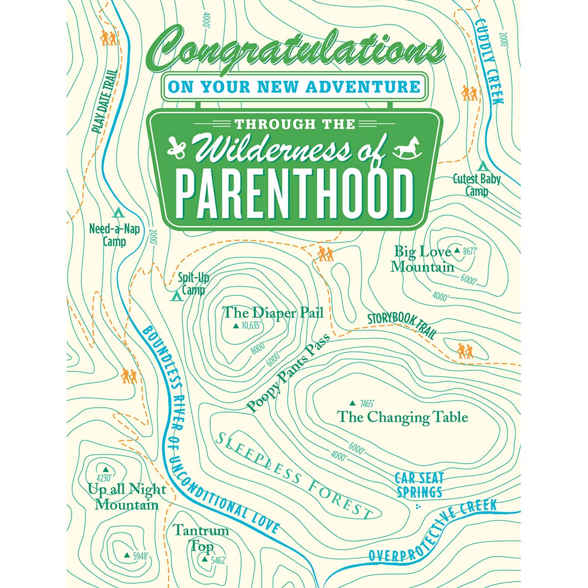 Wilderness of Parenthood Card