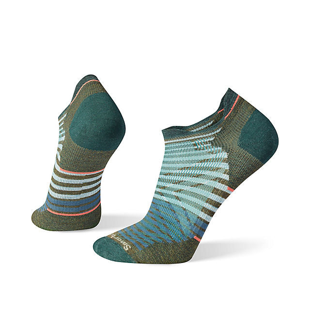 Run Zero Cushion Low Ankle Pattern Socks