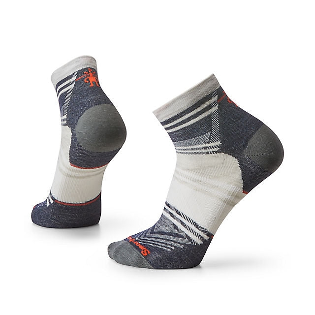 Run Zero Cushion Ankle Pattern Socks