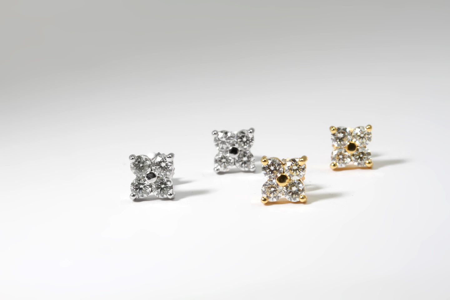 Diamond Cluster Earrings - IF & Co.