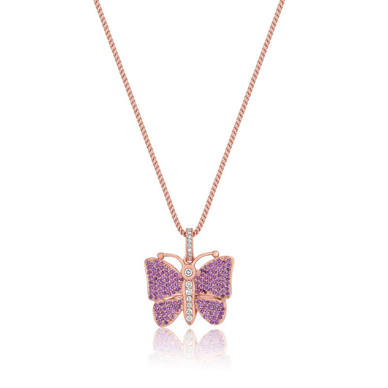 Customized Koanga Butterfly Necklace