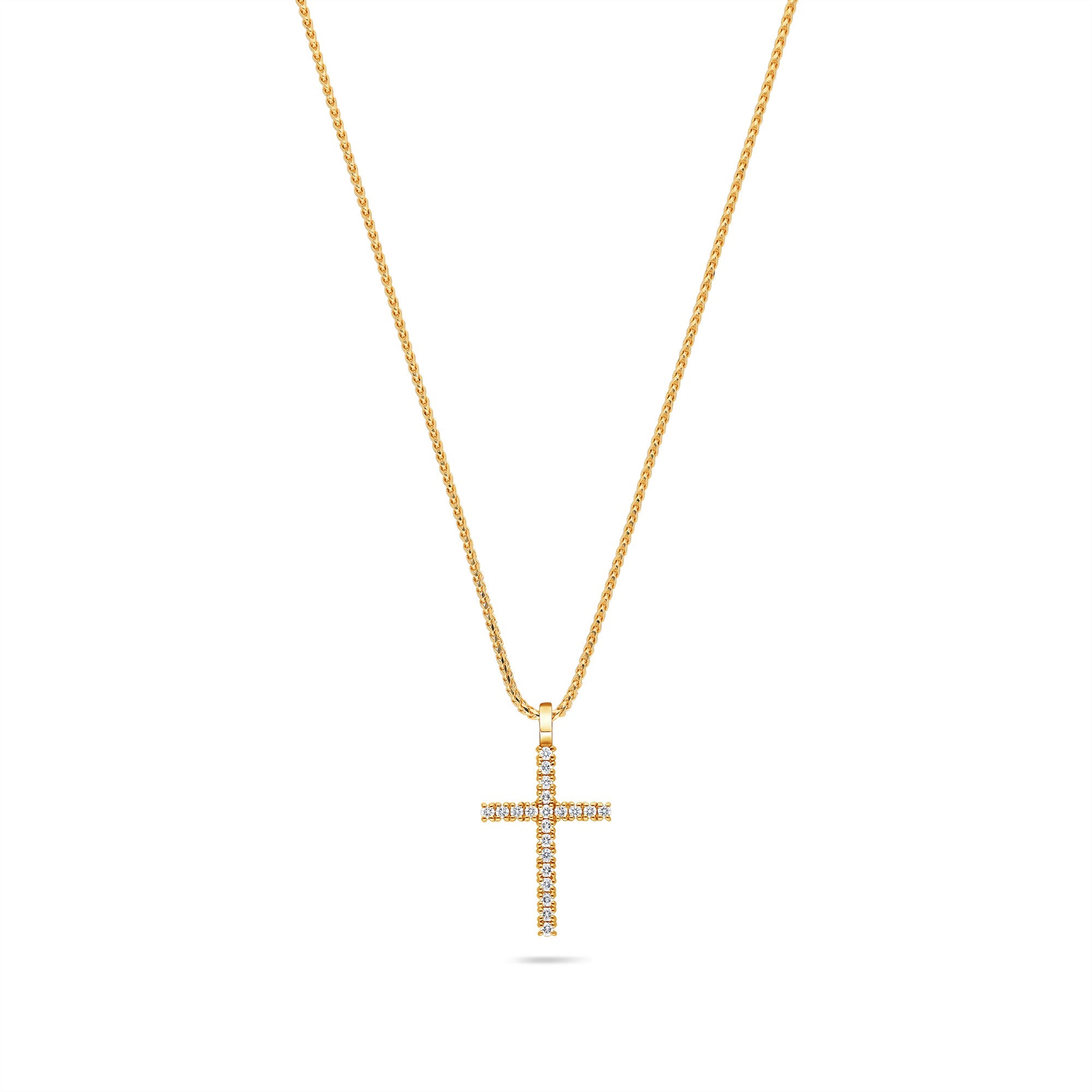 Religious Jewelry Mens 14K Gold Cross Pendant - JCPenney