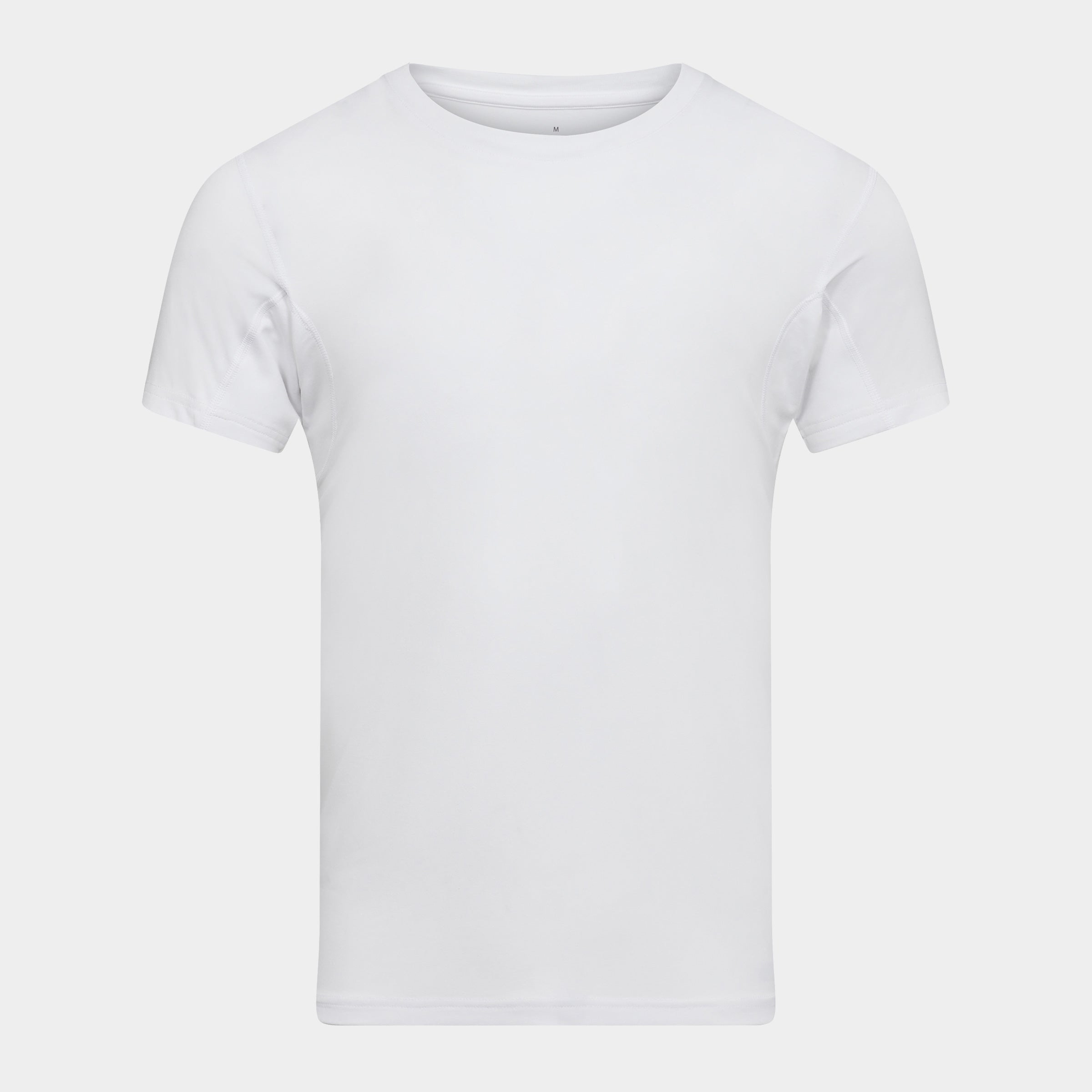 Billede af Hvid bambus anti-sved T-shirt, XXXL