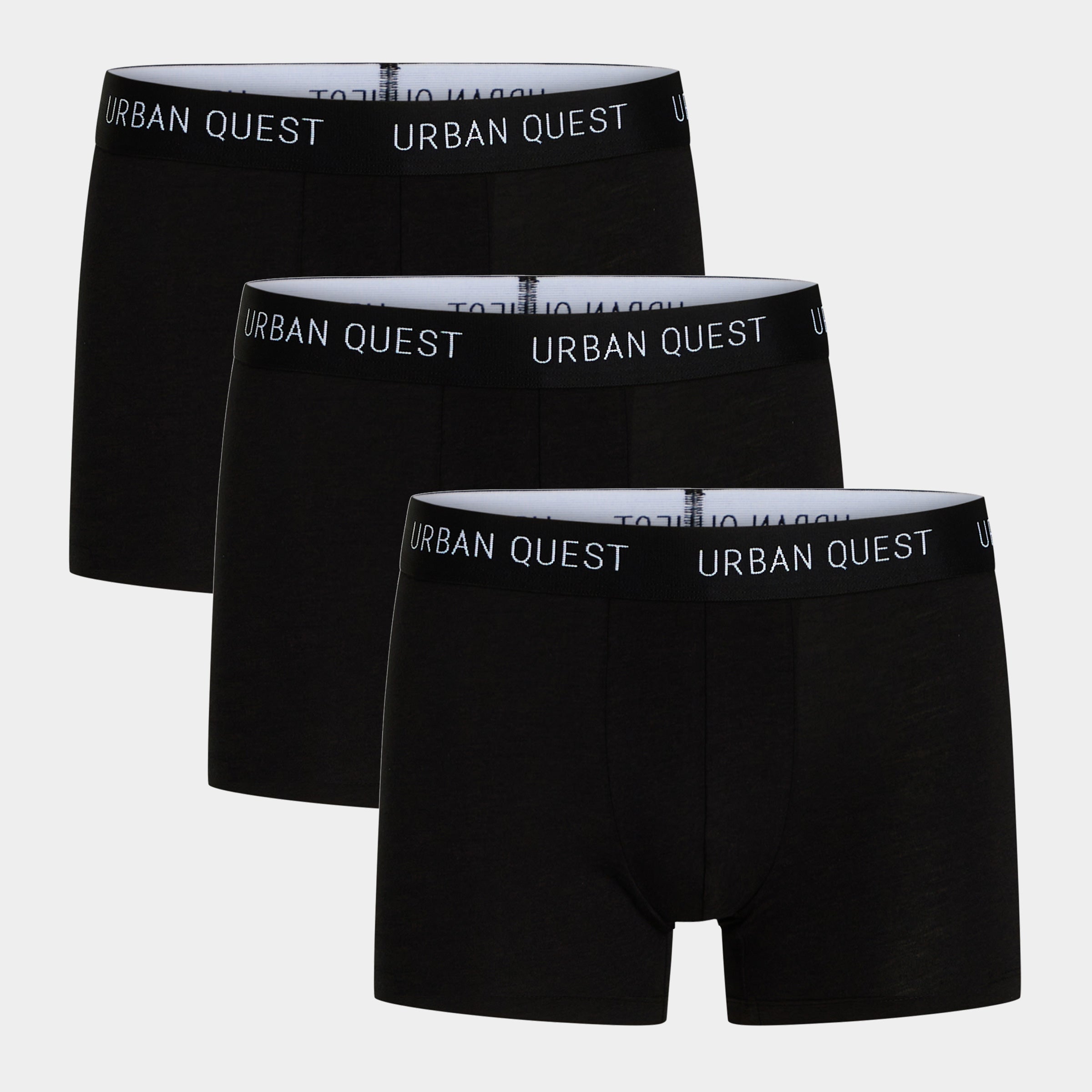 Sorte bambus underbukser - 3 pak fra Urban Quest, L