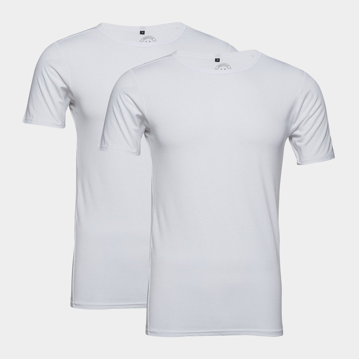 Se 2 T-shirts med i hvid lavet af bambus fra Lindbergh, XXXL hos Bambustøj.dk