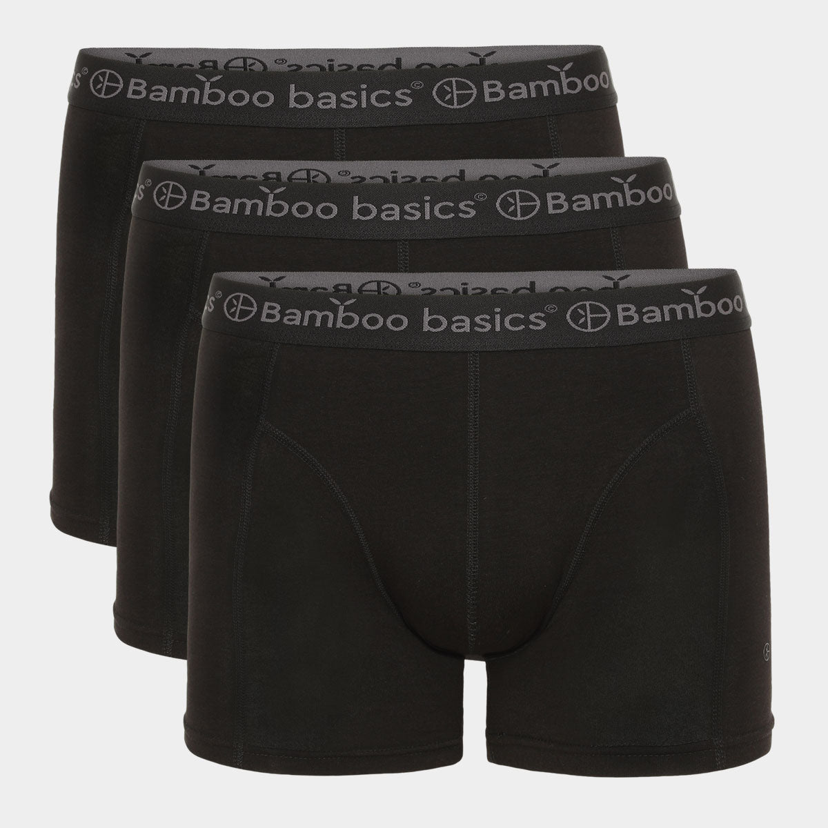 Billede af Bambus underbukser til herre - 3 pak sort - Bamboo Basics, S