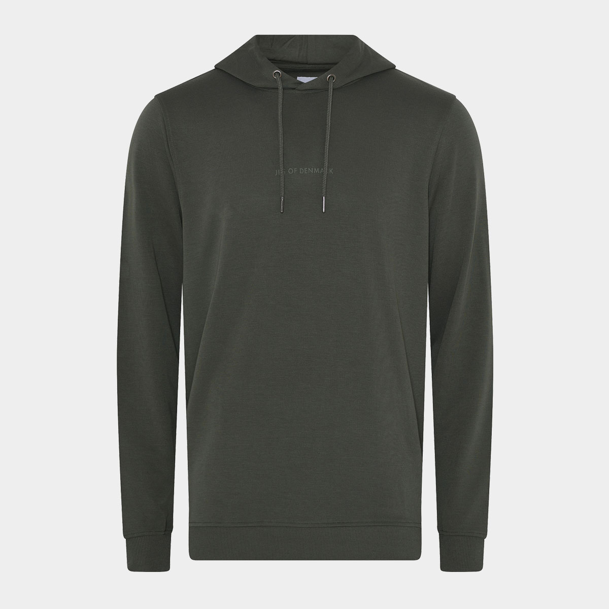 Billede af Bambus hoodie| mørkegrøn bambus hoodie til mænd fra JBS of Denmark, S