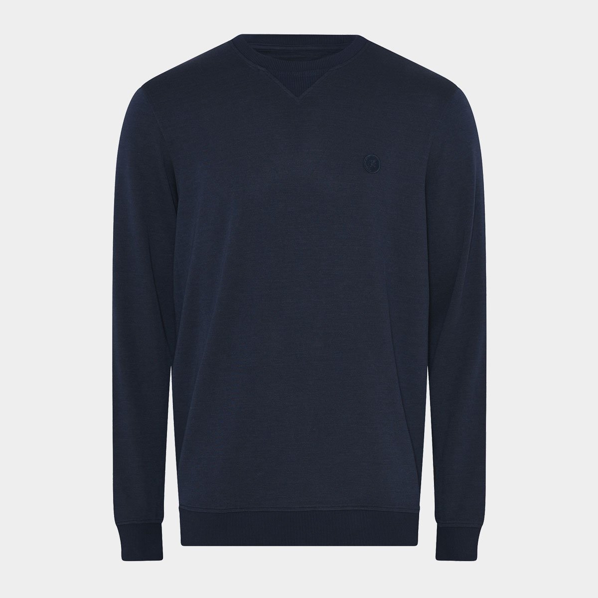 Se Bambus sweatshirt | navyblå sweatshirt til mænd fra JBS of Denmark, M hos Bambustøj.dk