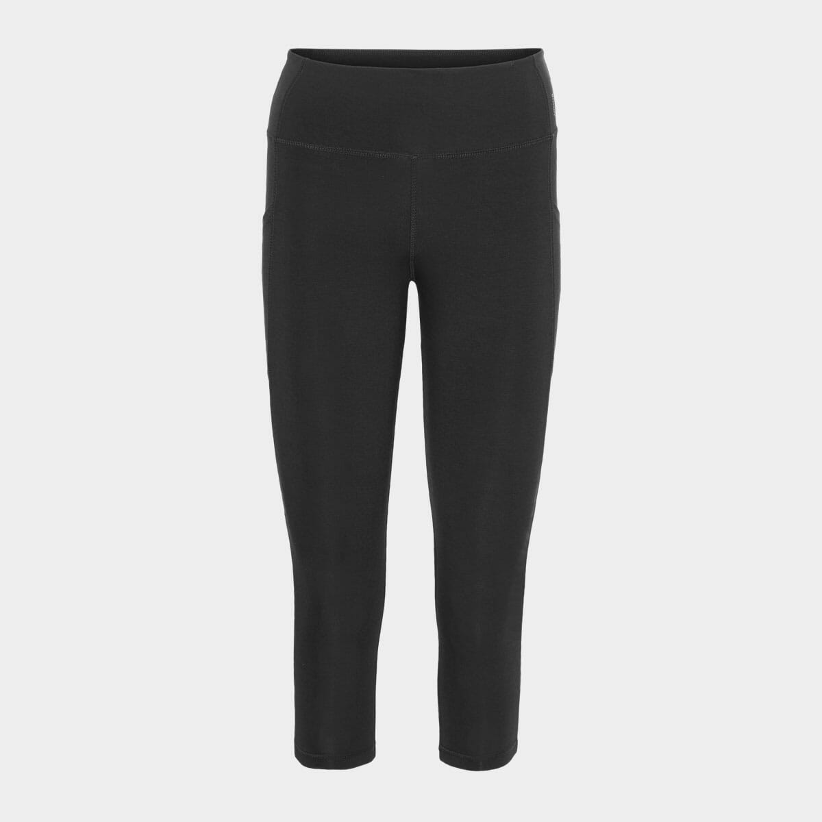 14: 3/4 High-Waist Tights sort str. L Motivate