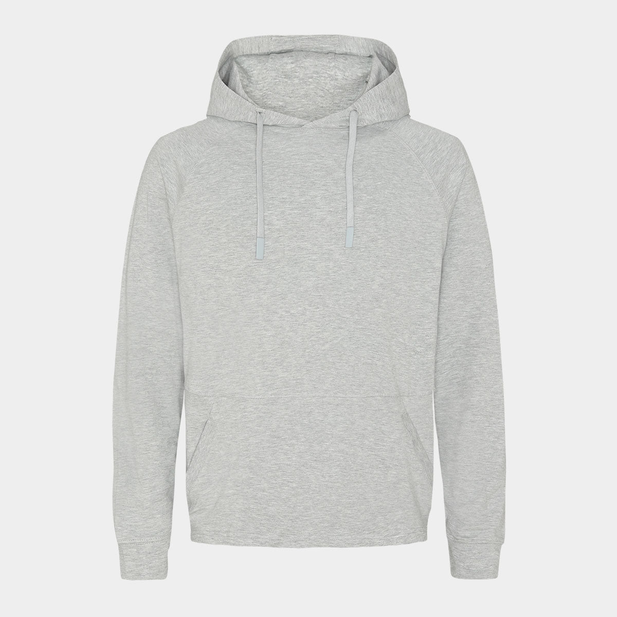 Se Bambus hoodie | lysegrå hoodie til herre fra Boody, S hos Bambustøj.dk