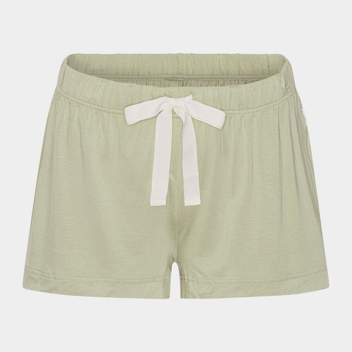 Se Lette og behagelige lysegrønne dame bambus natshorts fra Boody, XL hos Bambustøj.dk