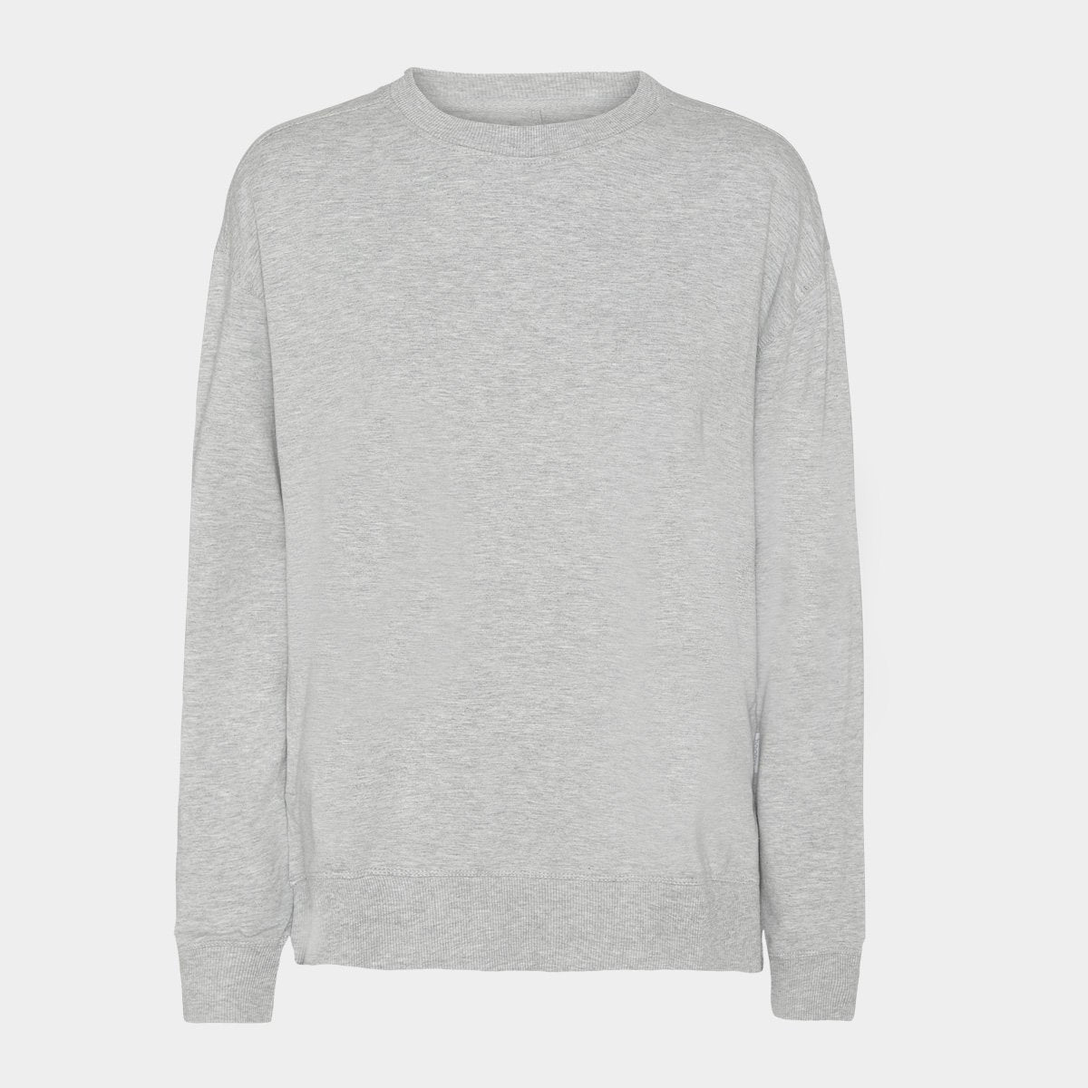 Billede af Bambus sweatshirt | lysegrå sweatshirt til damer fra Boody, L