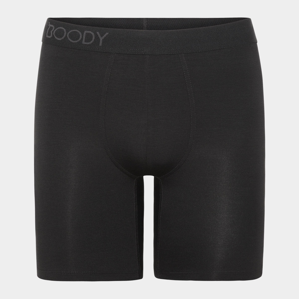 Se Boody Men´s Everyday Longer Boxers sort str. M hos Bambustøj.dk