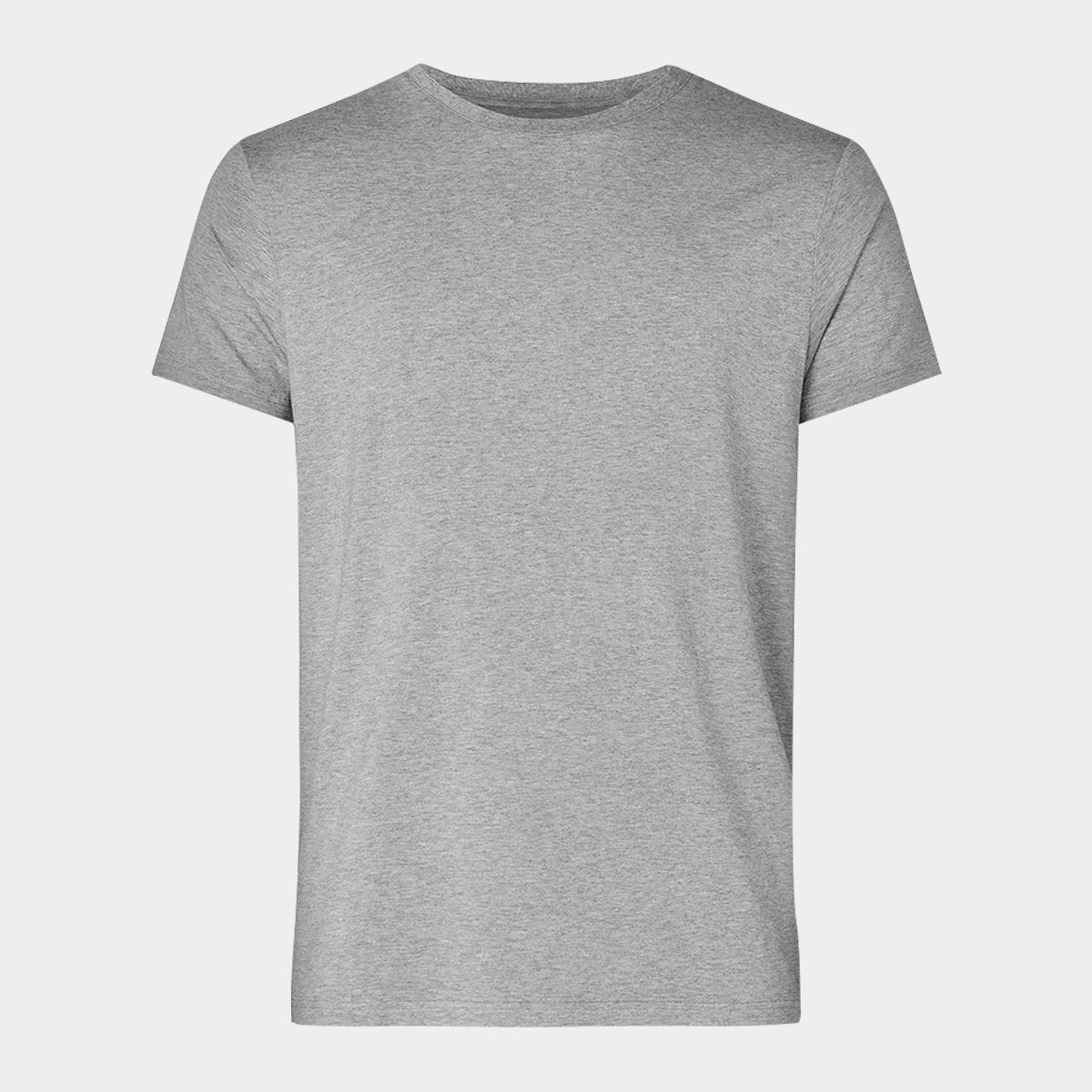 Billede af Grå bambus r-neck t-shirt til herre fra Resteroeds, XXL hos Bambustøj.dk