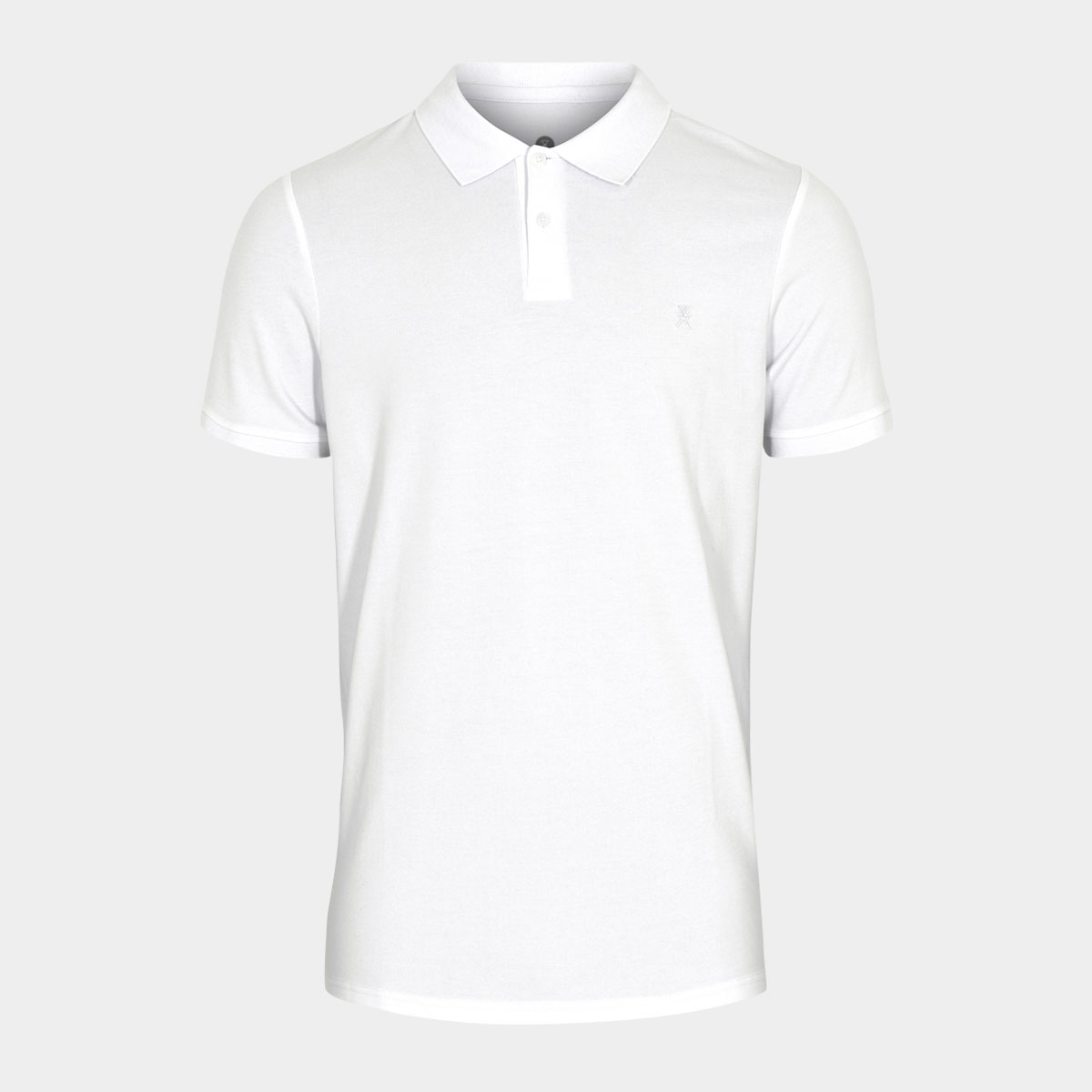 5: Hvid pique bambus polo shirt til herre fra JBS of Denmark, XXL