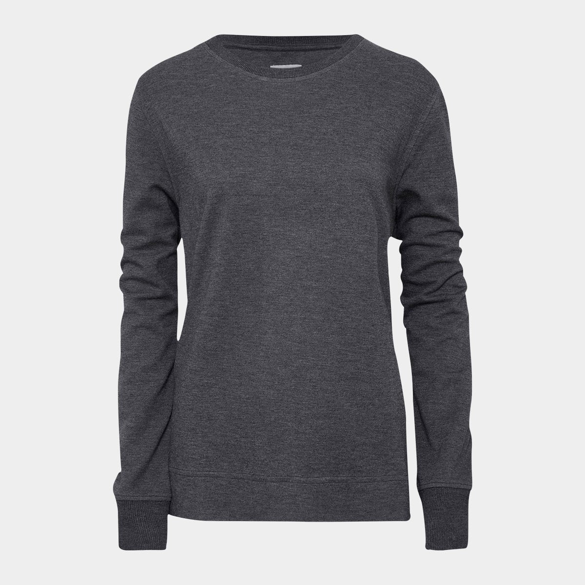 Billede af Sort crewneck bambus sweatshirt til kvinder fra JBS of Denmark, S