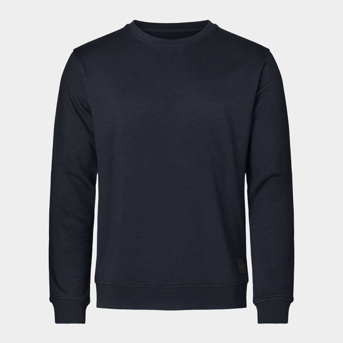 Billede af Navy bambus sweatshirt til mænd fra Resteroeds, S hos Bambustøj.dk