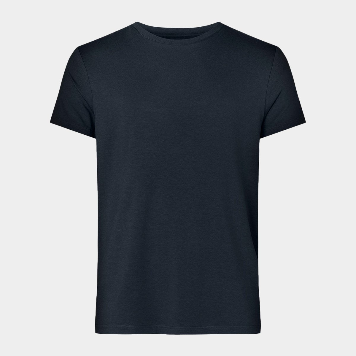 Billede af Navy blå bambus r-neck T-shirt til herre fra Resteroeds, XXL hos Bambustøj.dk