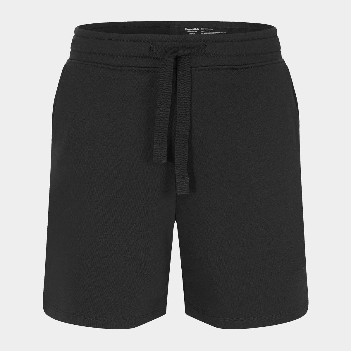 Se Bambus sweatshorts i sort til mænd fra Resteröds, S hos Bambustøj.dk