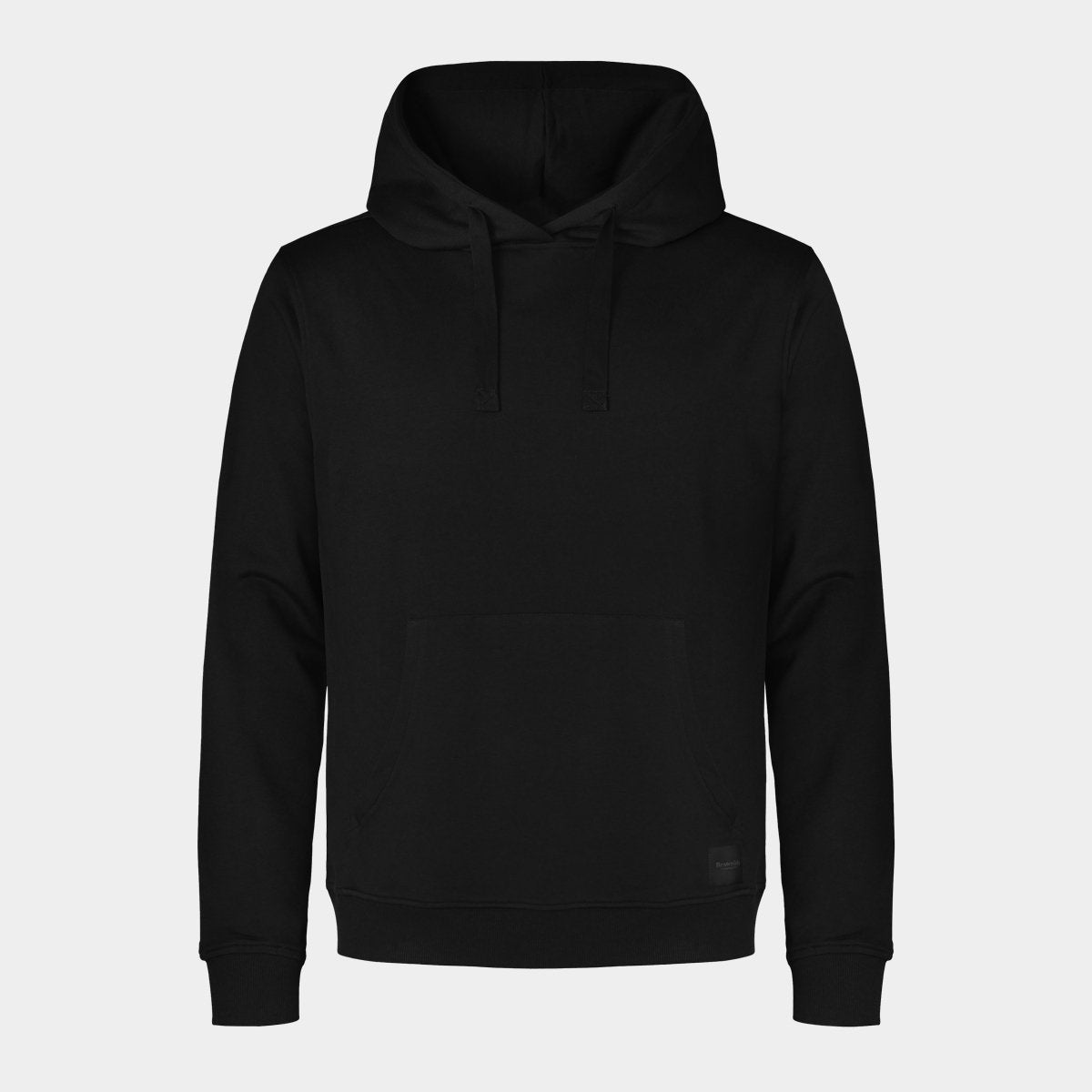 Se Sort bambus hoodie til mænd fra Resteroeds, S hos Bambustøj.dk